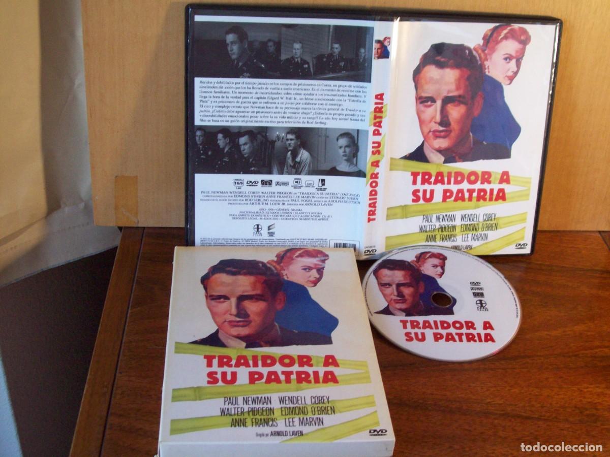 Cine: TRAIDOR A SU PATRIA - PAUL NEWMAN - WENDEL COREY - WALTER PIGDEON - DVD EN BLANCO Y NEGRO