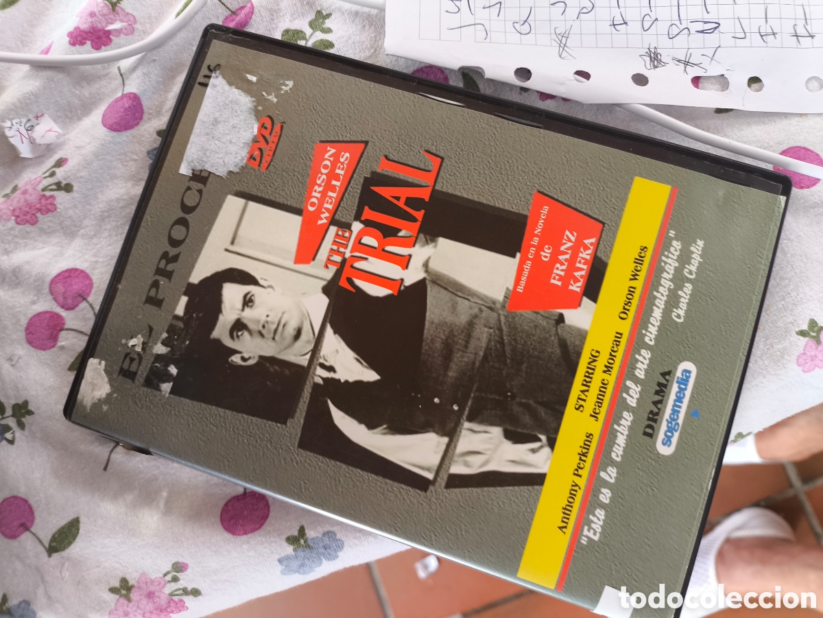Cine: DVD de the trial.lote T.n.871