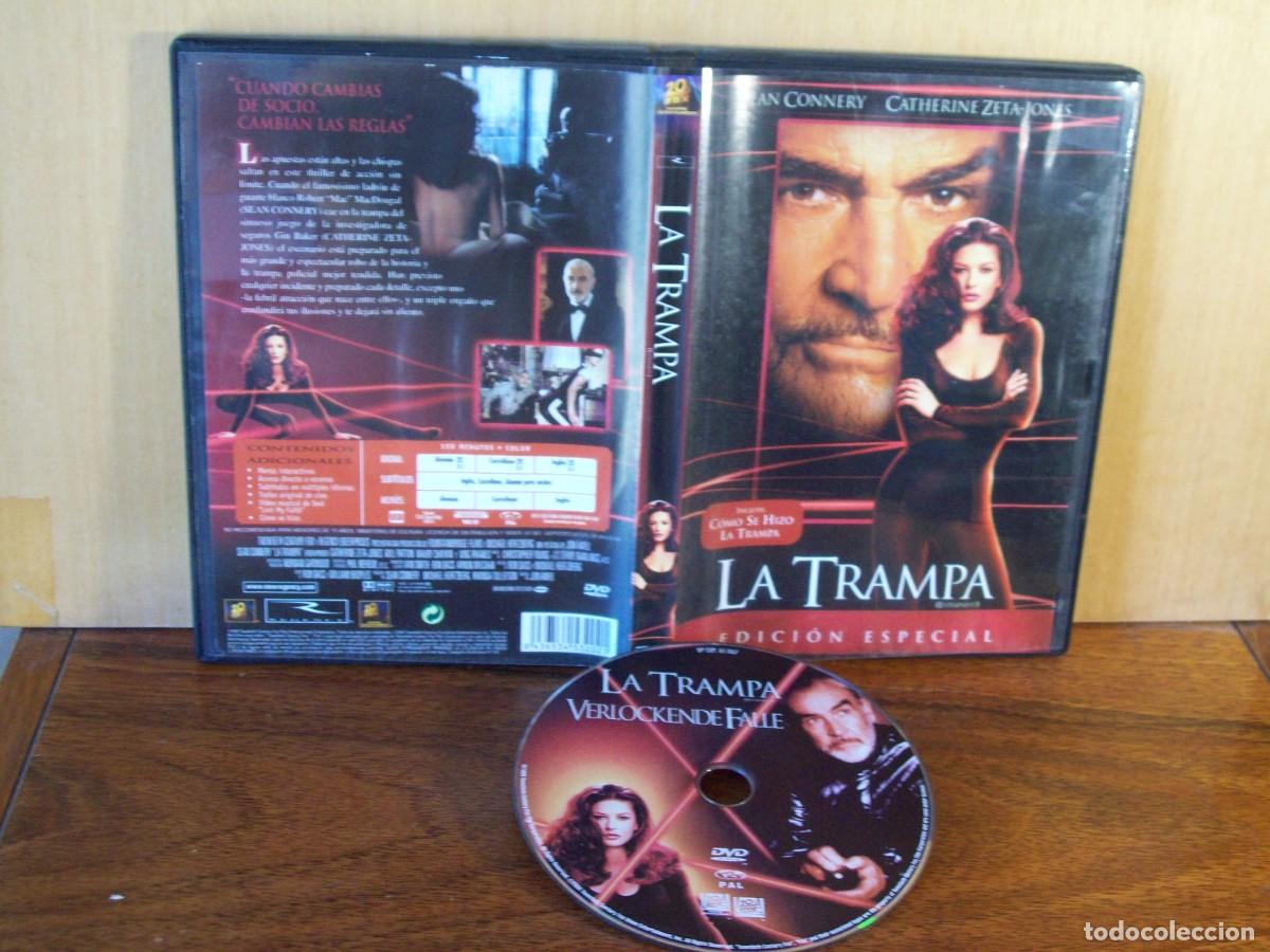 Cine: LA TRAMPA - SEAN CONNERY - CATHERINE ZETA-JONES - DVD EDICION ESPECIAL