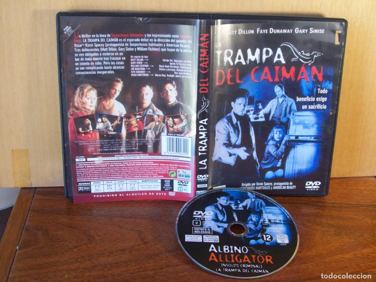 Cine: LA TRAMPA DEL CAIMAN - MATT DILLON - FAYE DUNAWAY - GARY SINISE - DVD