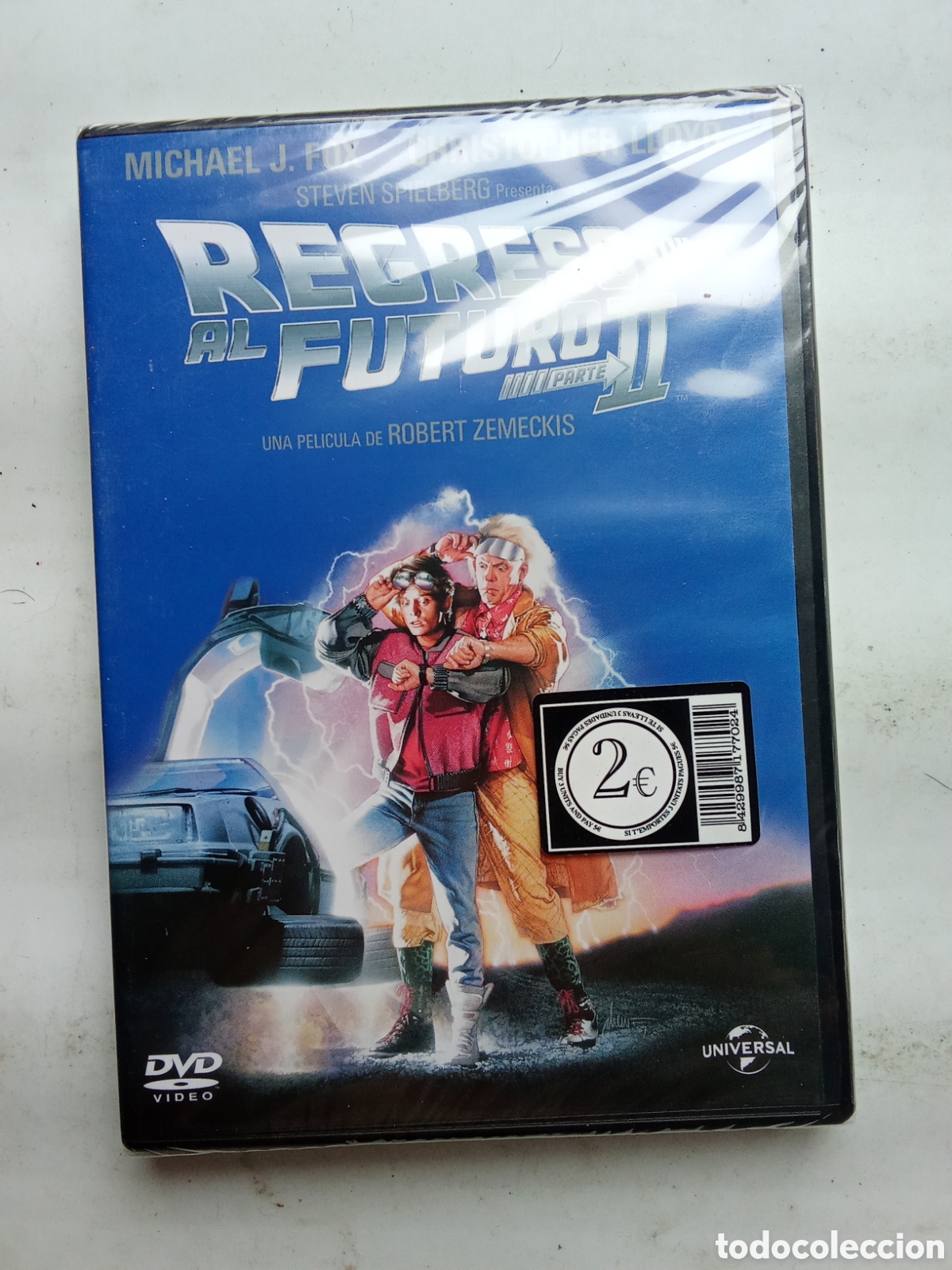 Cine: REGRESO AL FUTURO PARTE 2 PRECINTADA