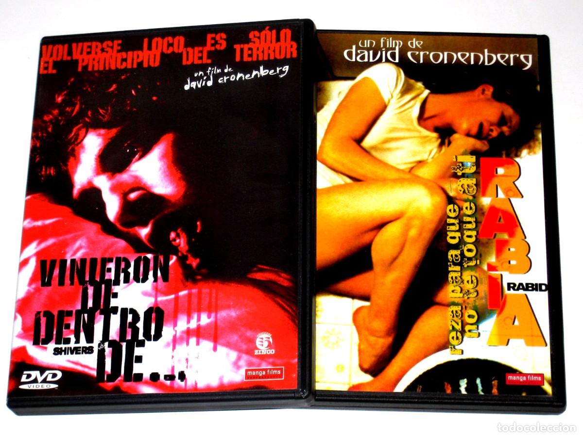 Cine: Rabia + Vinieron De Dentro De (Pack) - David Cronenberg Marilyn Chambers DVD Ed. Manga DESCATALOG.