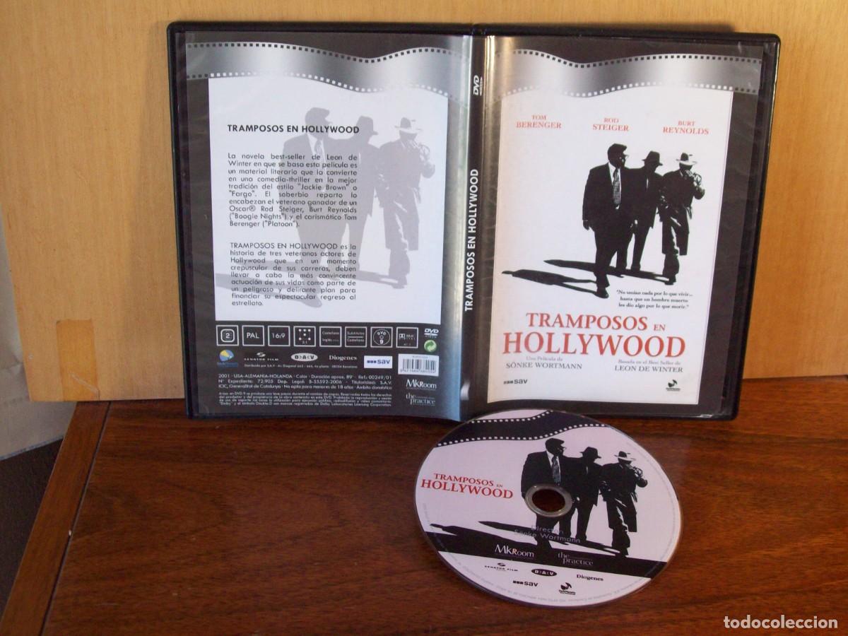 Cine: TRAMPOSOS DE HOLLYWOOD - TOM BERENGER - ROD STEIGER - BURT REYNOLDS - DVD CAJA FINA