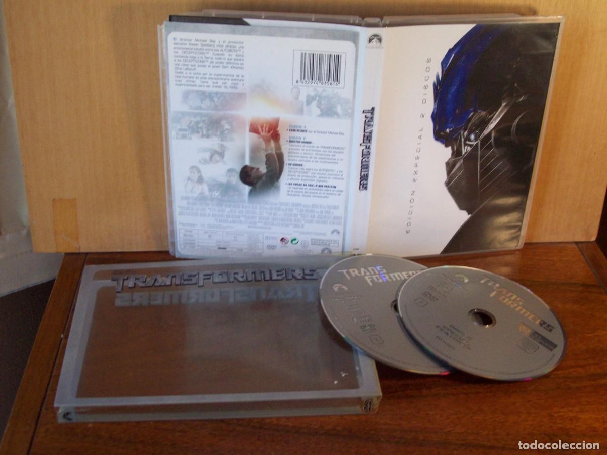 Cine: TRANSFORMERS - DOBLE DVD EDICION ESPECIAL EN ESTUCHE DE PLASTICO