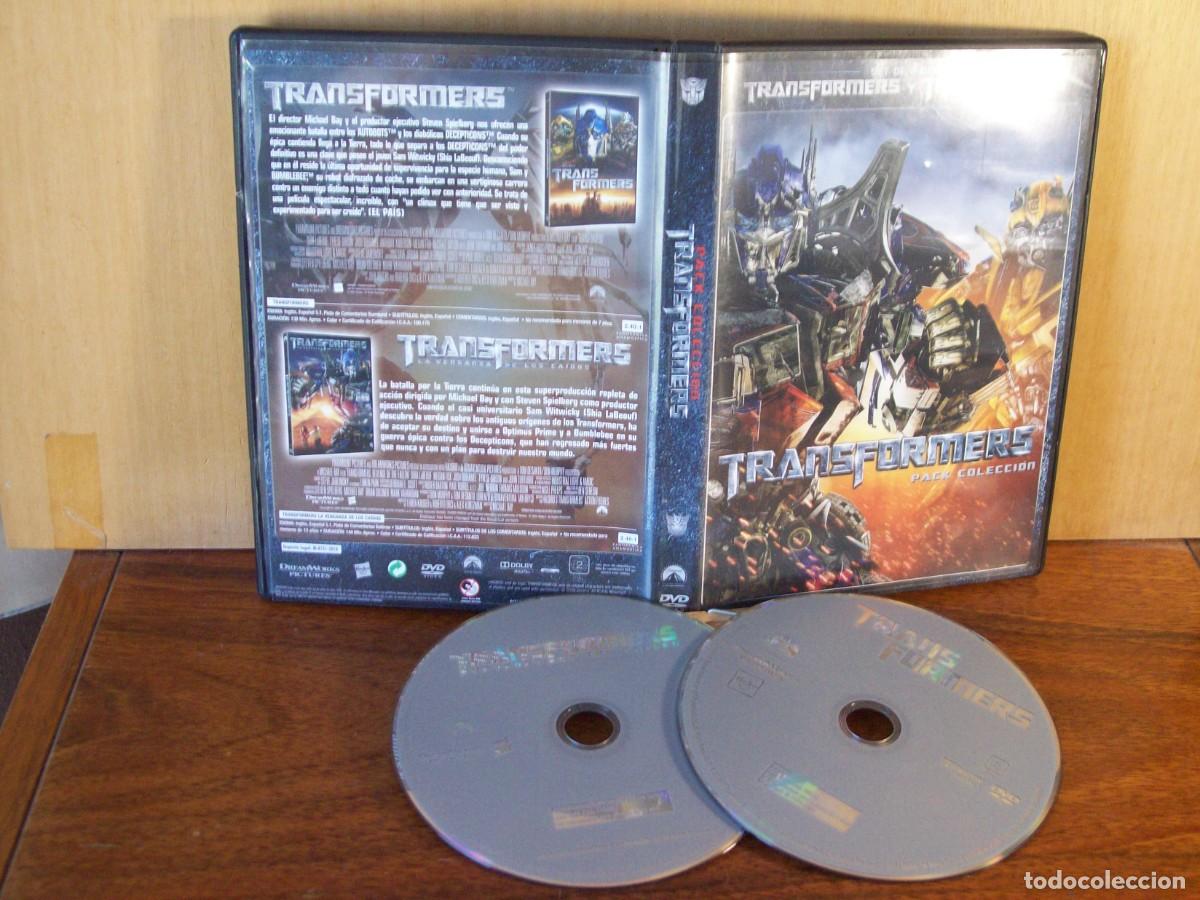 Cine: TRANSFORMERS Y TRANSFORMERS (LA VENGANZA DE LOS CAIDOS) - DOBLE DVD PACK COLECCION