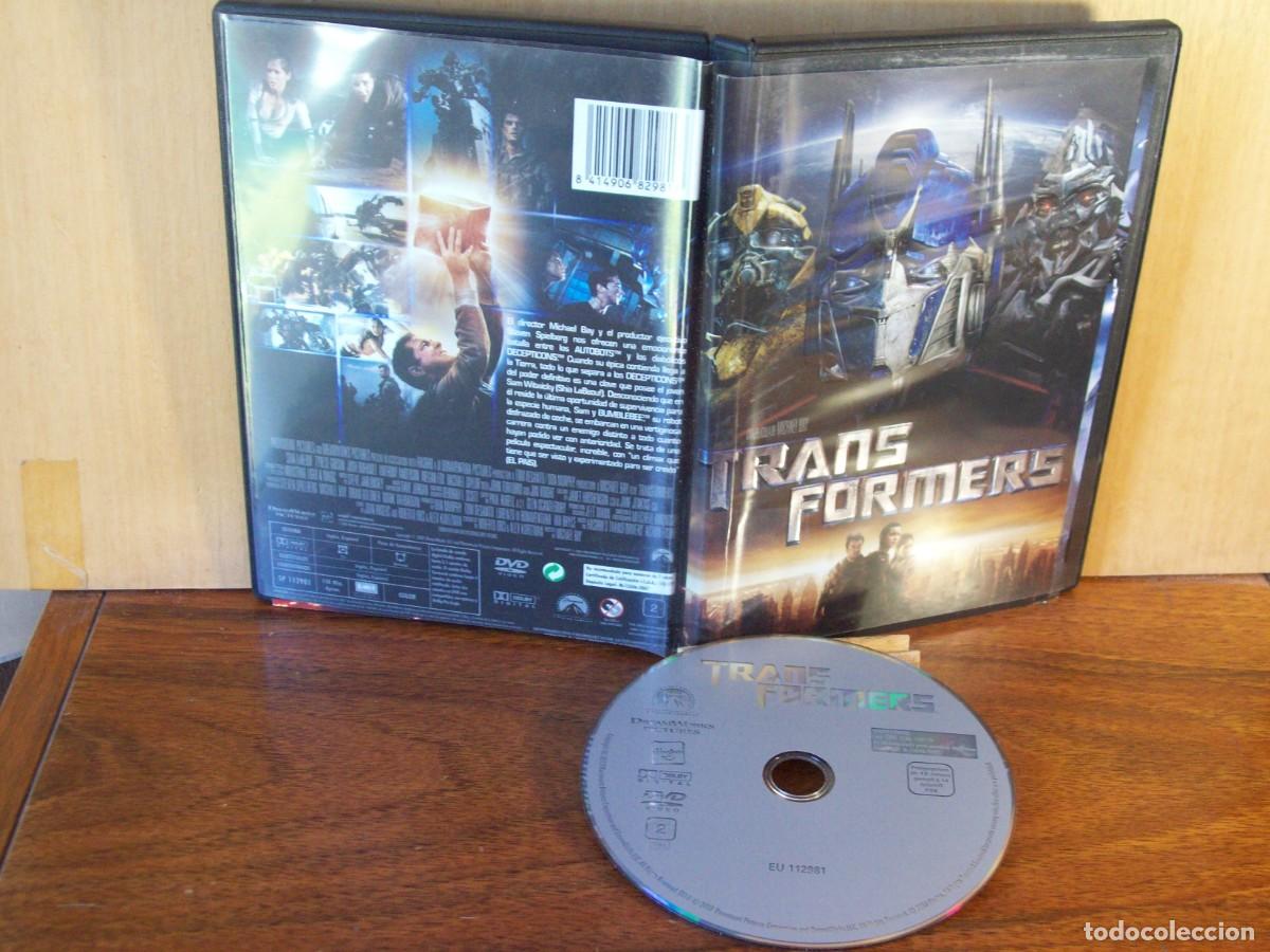 Cine: TRANSFORMER- SHIA LABEQUE - TYRESE GYBSON-JOHN VOIGHT - DVD COMO NUEVO CARATULA PARTIDAT