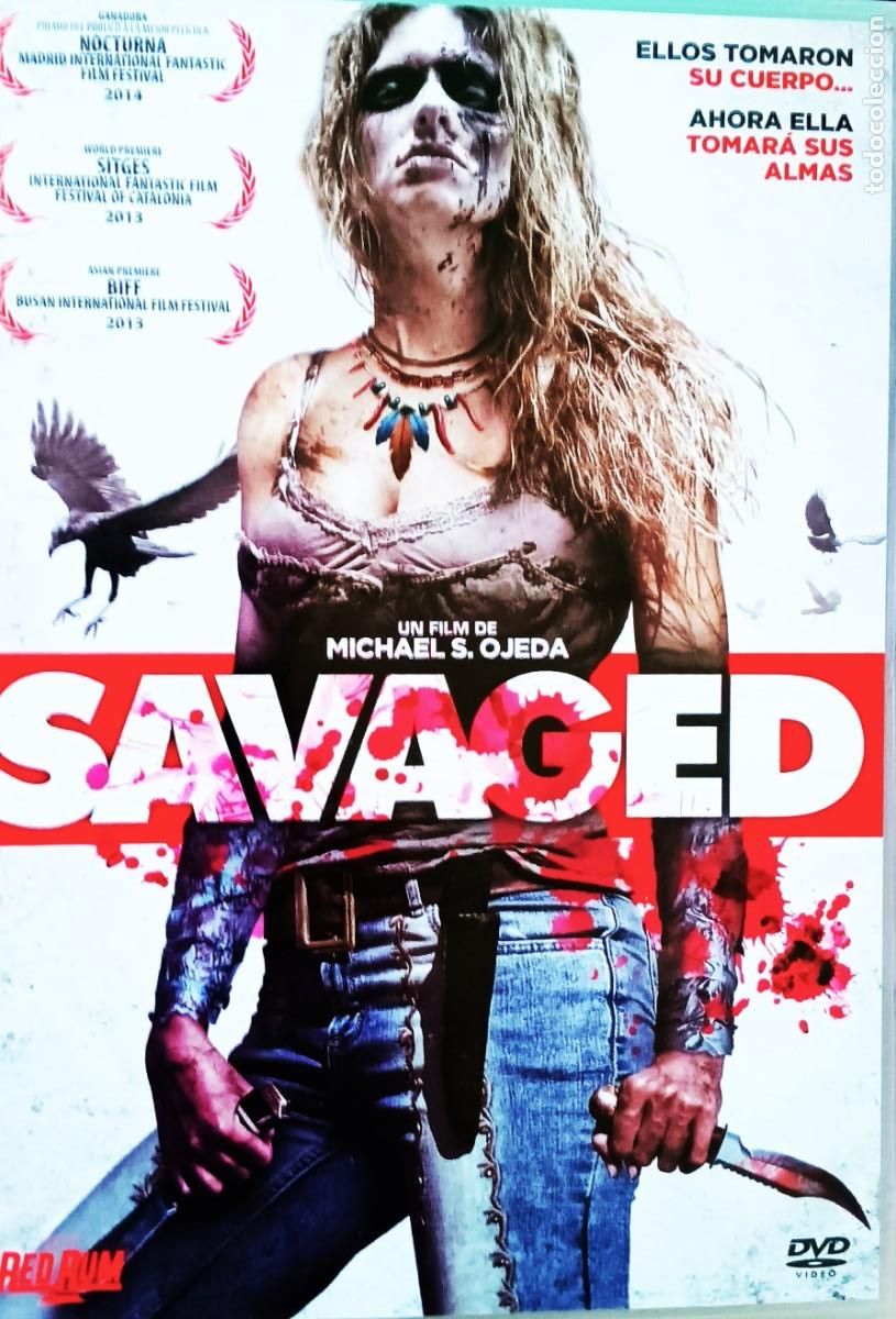 Cine: SAVAGED. CINE EN DVD DE COLECCION.