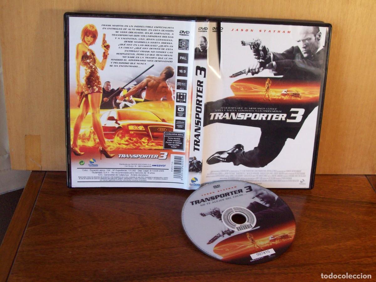 Cine: TRANSPORTER 3 - JASON STATHAM - NATALYA RUIDAKOVA - FRANCOIS BERLEAND - DVD