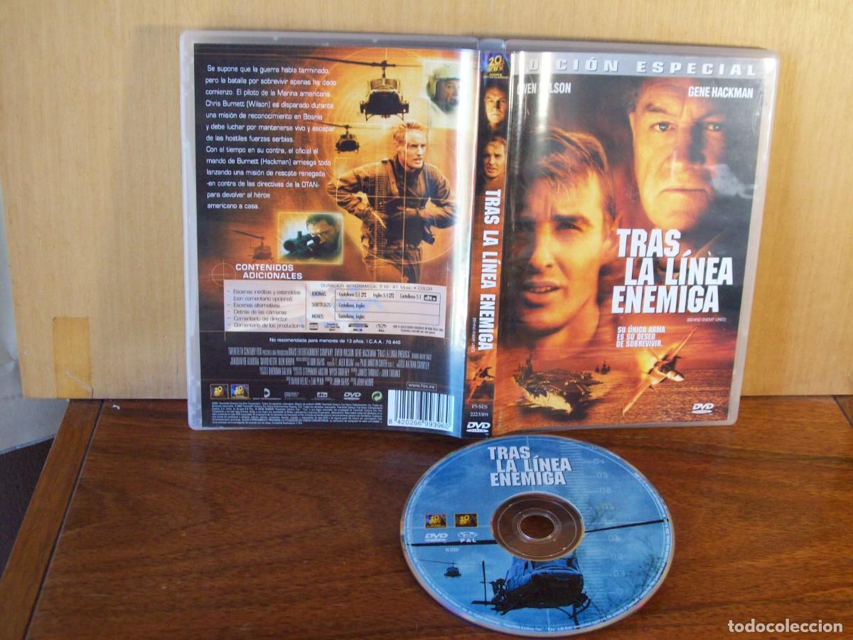 Cine: TRAS LA LINEA ENEMIGA - OWEN WILSON - GENE HACKMAN - DVD EDICION ESPECIAL