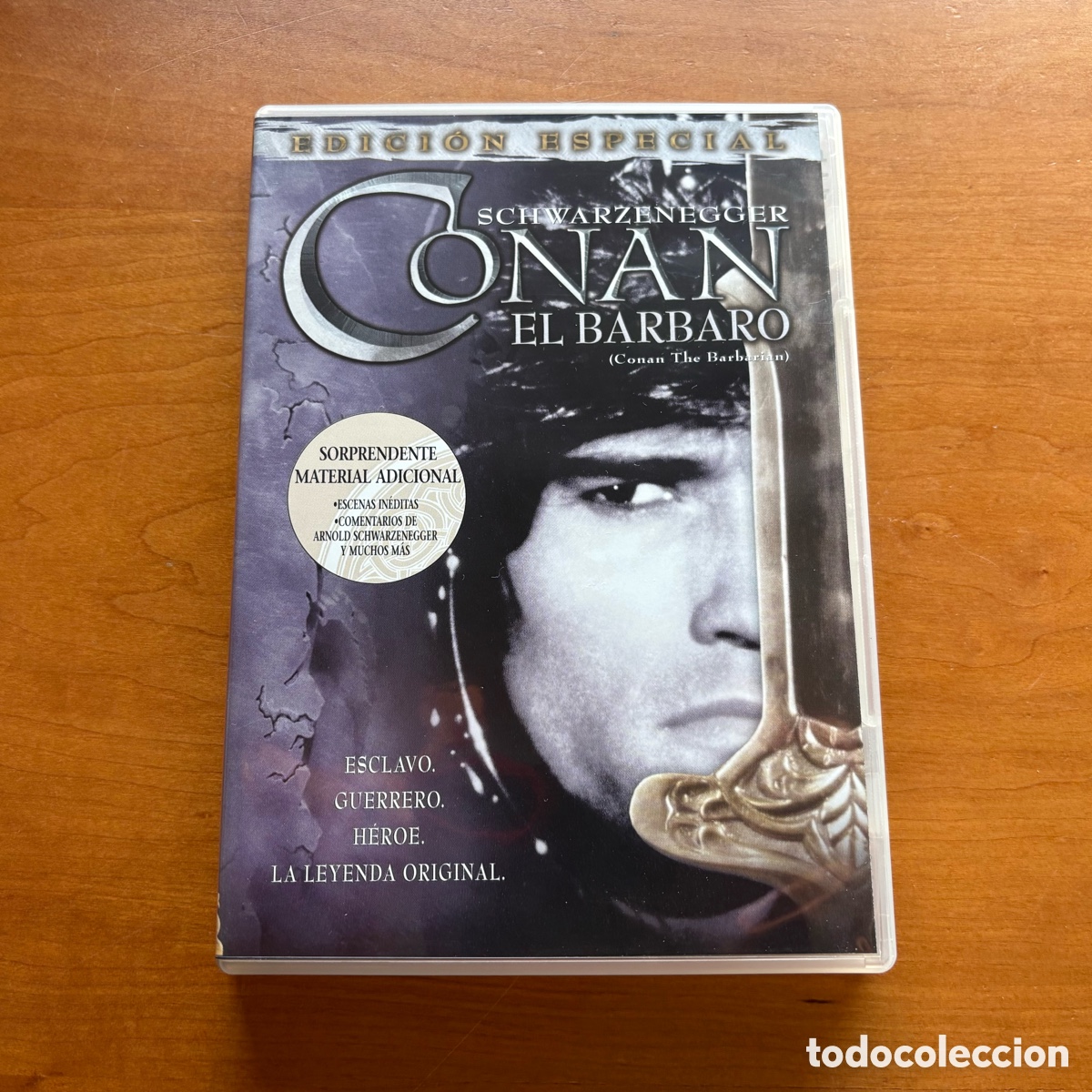 Cine: DVD Pel&iacute;cula Conan el B&aacute;rbaro Como Nuevo