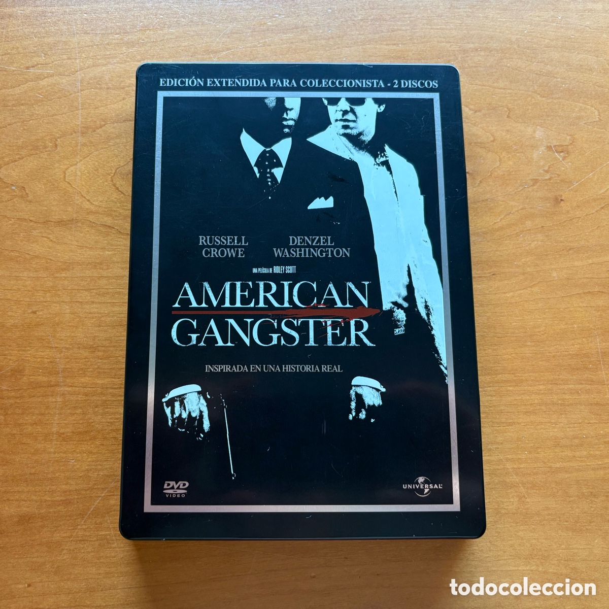 Cine: DVD Pel&iacute;cula American Gangster SteelBook