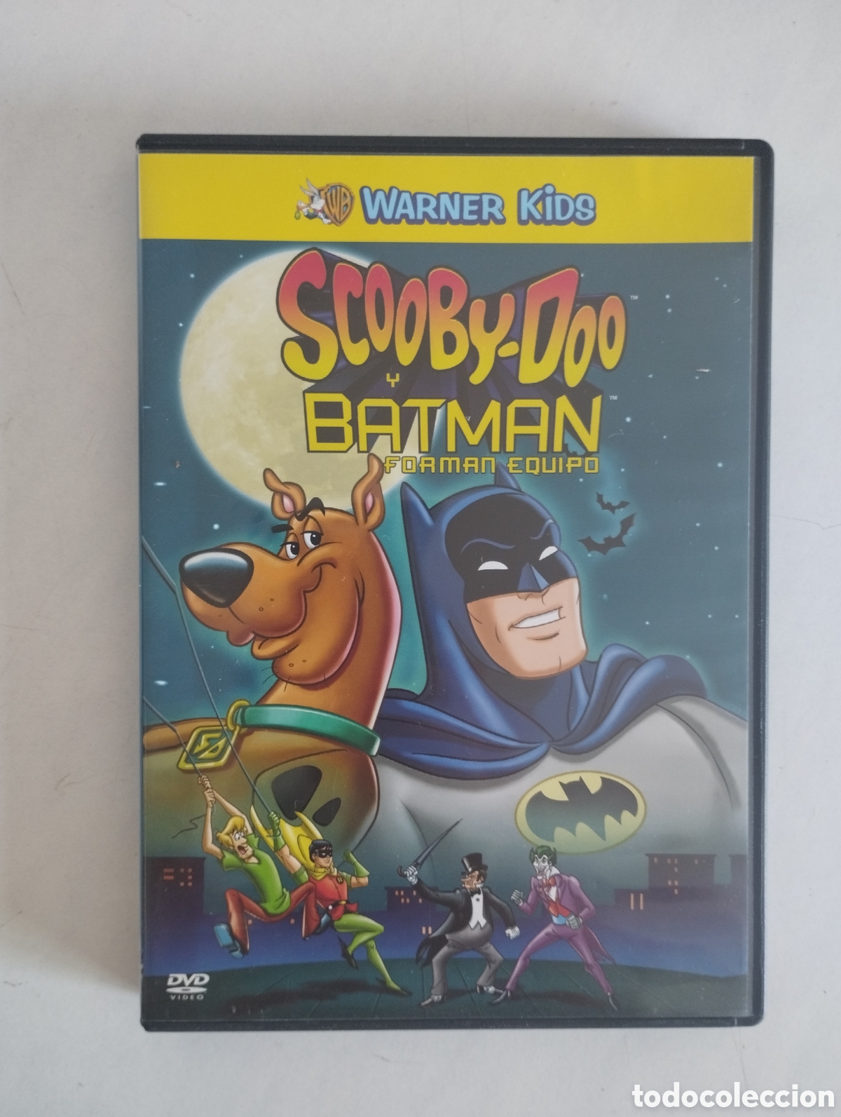 Cine: PELICULA DVD SCOOBY-DOO Y BATMAN HANNA BARBERA