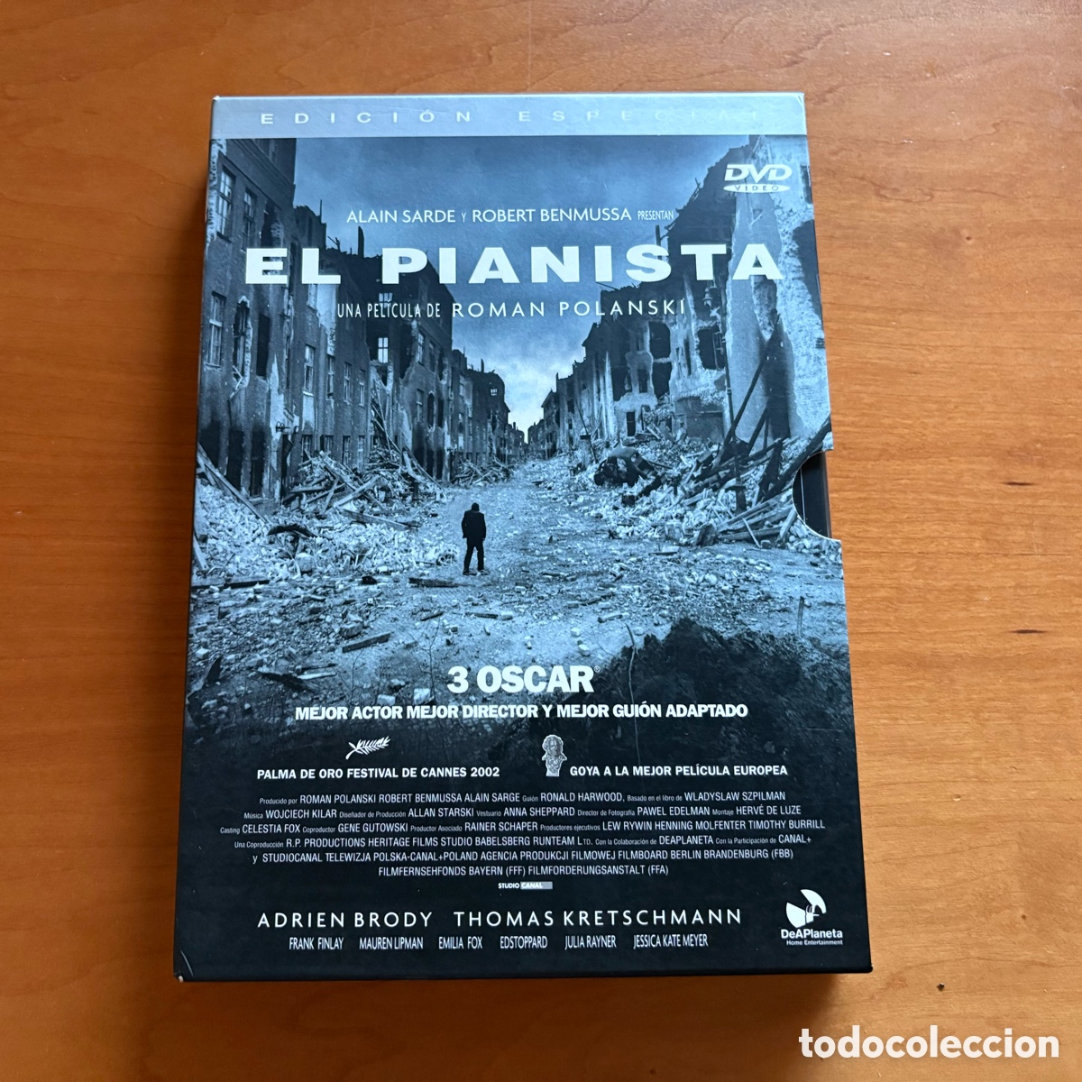 Cine: DVD Pel&iacute;cula El Pianista Como Nuevo