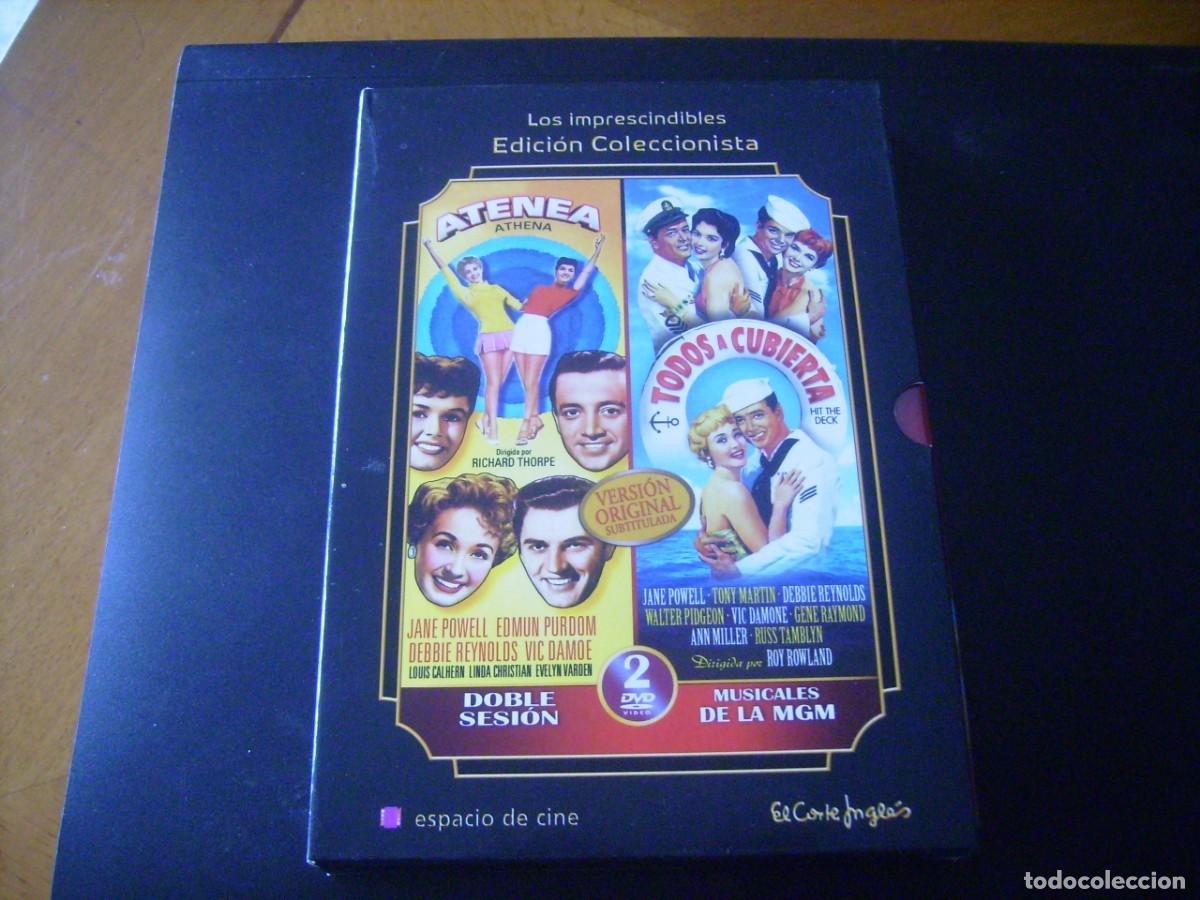 Cine: ATENEA - TODOS A CUBIERTA 2 DVD VO .S SPAIN - ED COLECCIONISTA EL CORTE INGLES + LIBRETO