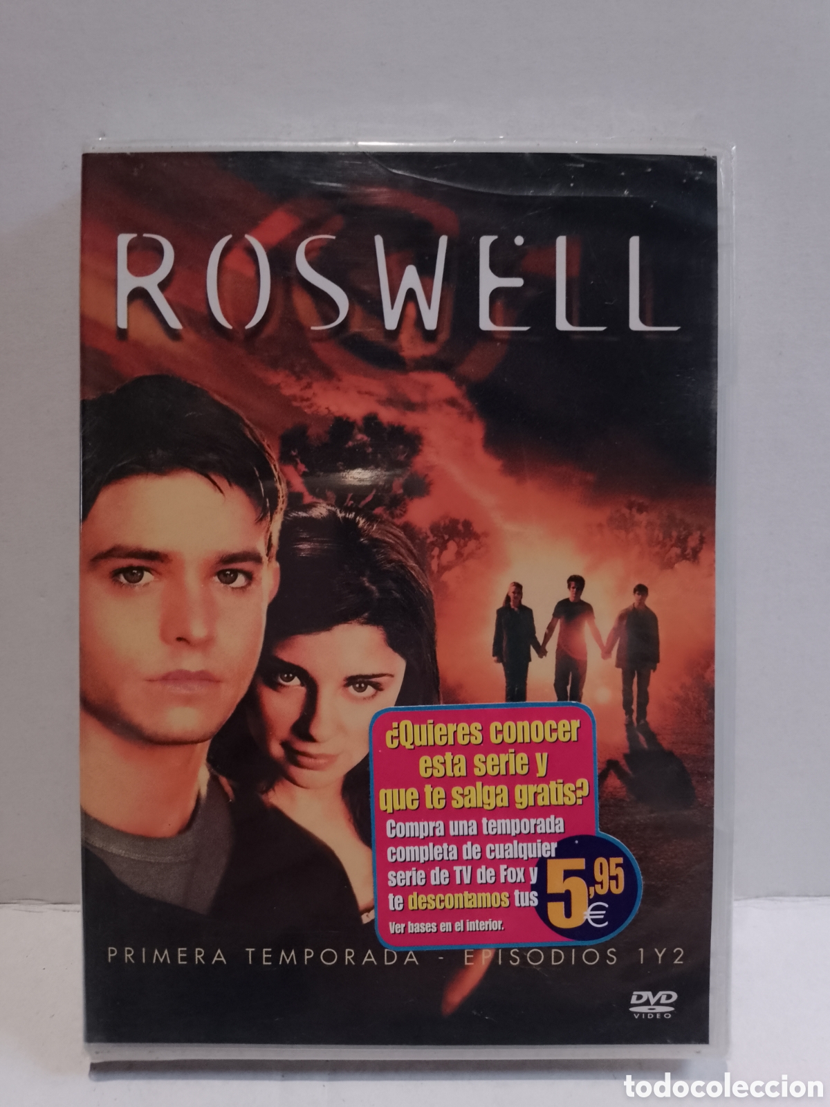 Cine: ROSWELL - PRIMERA TEMPORADA - EPISODIOS 1 Y 2 - DVD NUEVO PRECINTADO