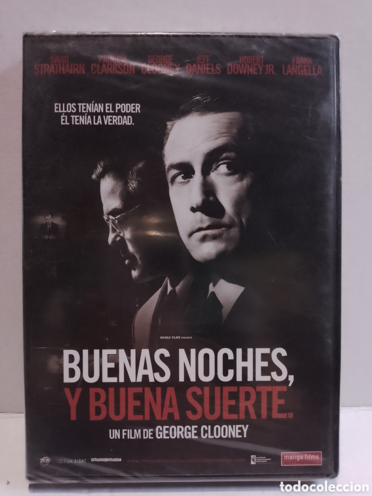 Cine: BUENAS NOCHES Y BUENA SUERTE - DVD NUEVO PRECINTADO