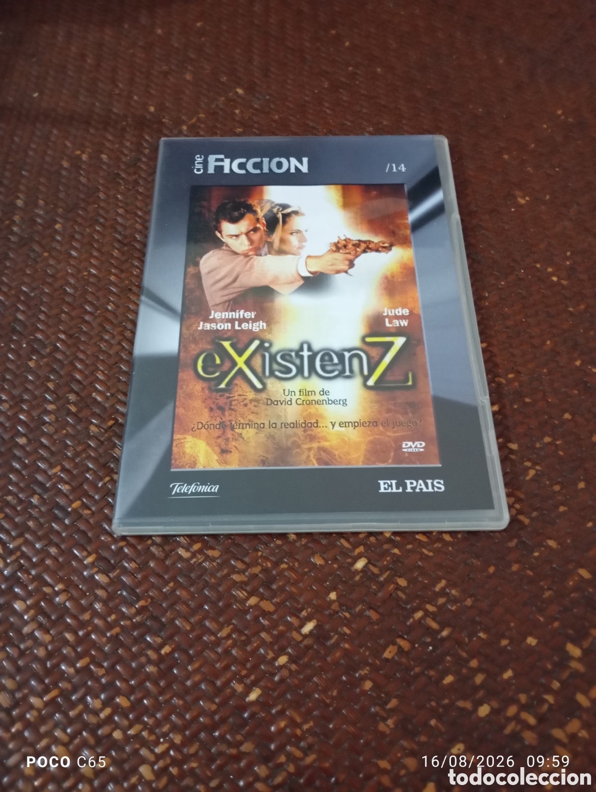 Cine: Existenz DVD Slim cine ficci&oacute;n
