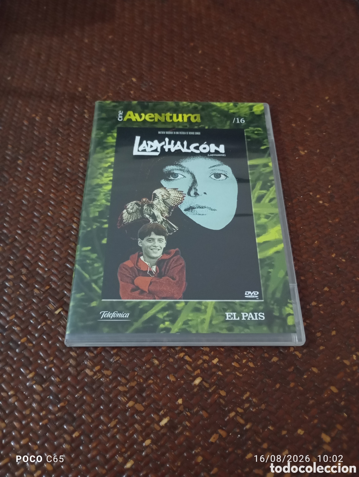 Cine: Lady halc&oacute;n DVD Slim .