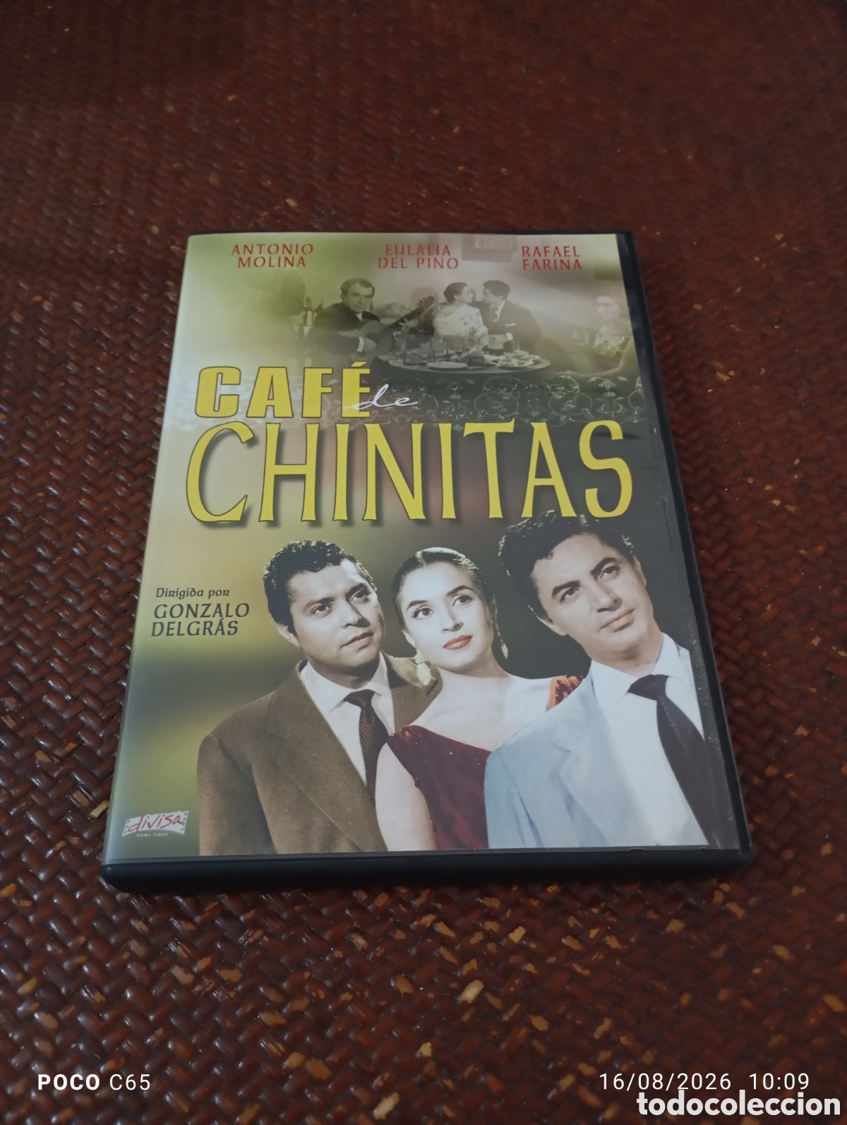 Cine: Caf&eacute; de chinitas DVD Antonio Molina