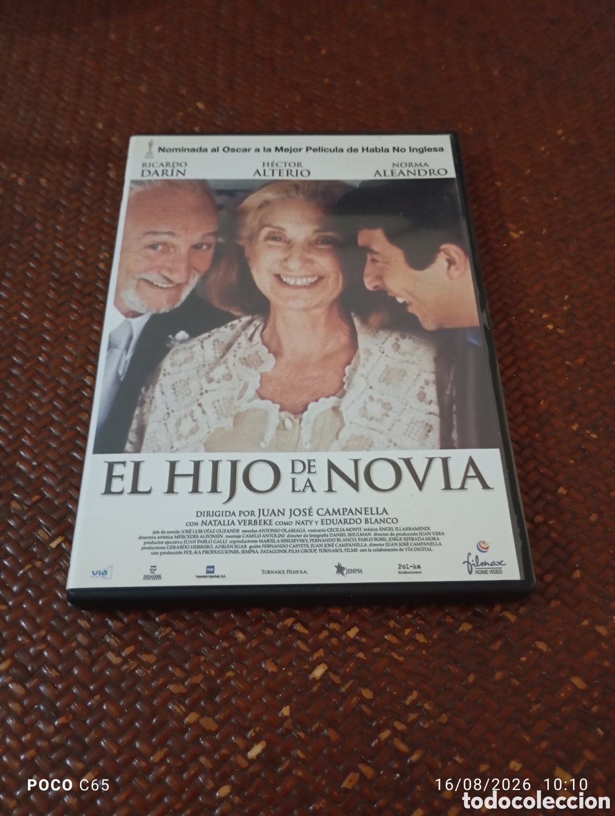 Cine: El hijo de la novia DVD ..