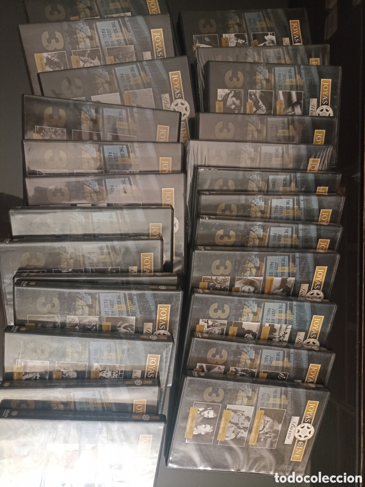 Cine: DVD Joyas del Cine colecci&oacute;n completa 25 DVD con 3 pel&iacute;culas cada uno