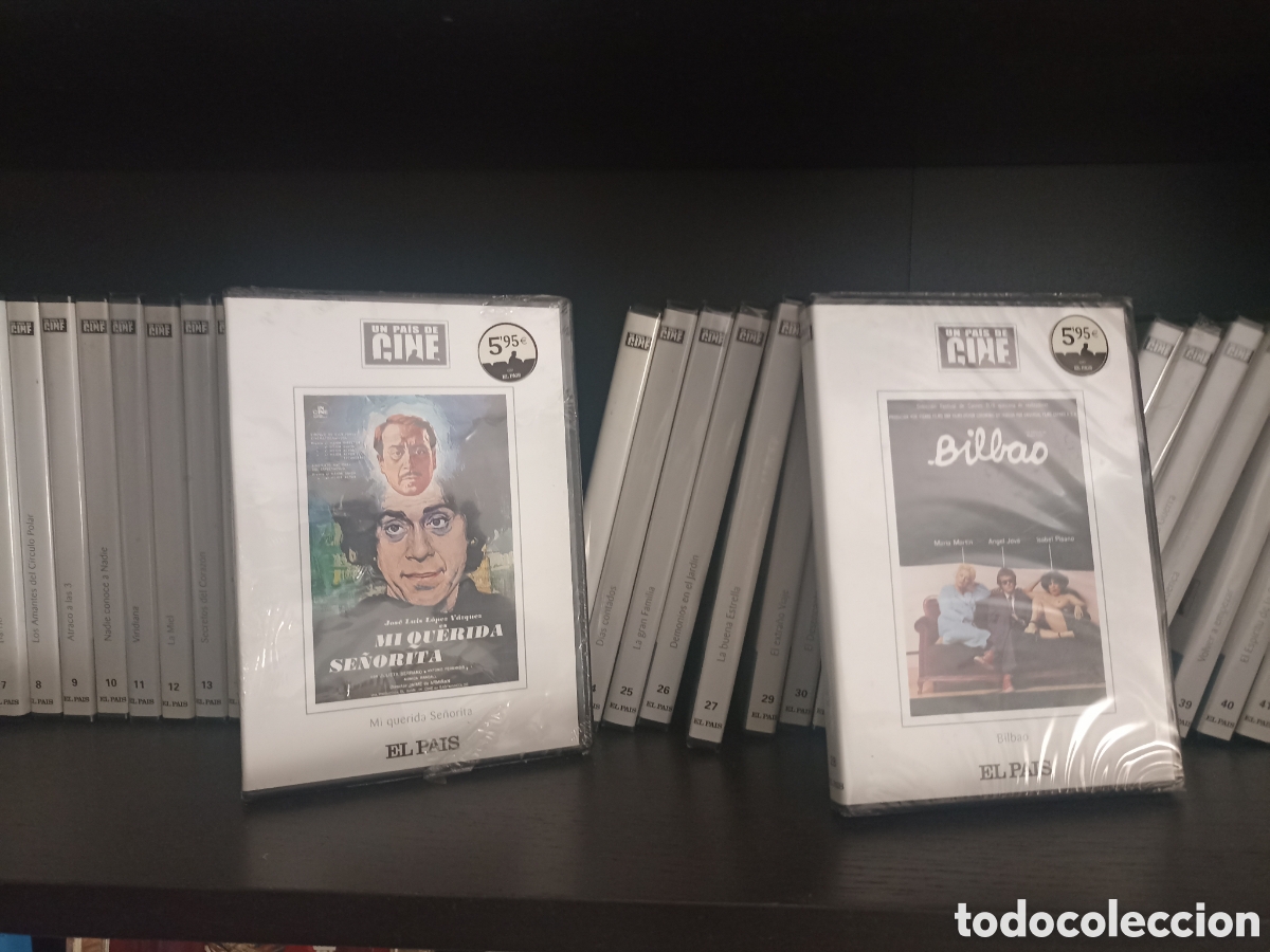 Cine: Lote 45 DVDs de Un Pa&iacute;s de Cine. Colecci&oacute;n completa de el Pais. Casi todos sin desprecintar nuevos.