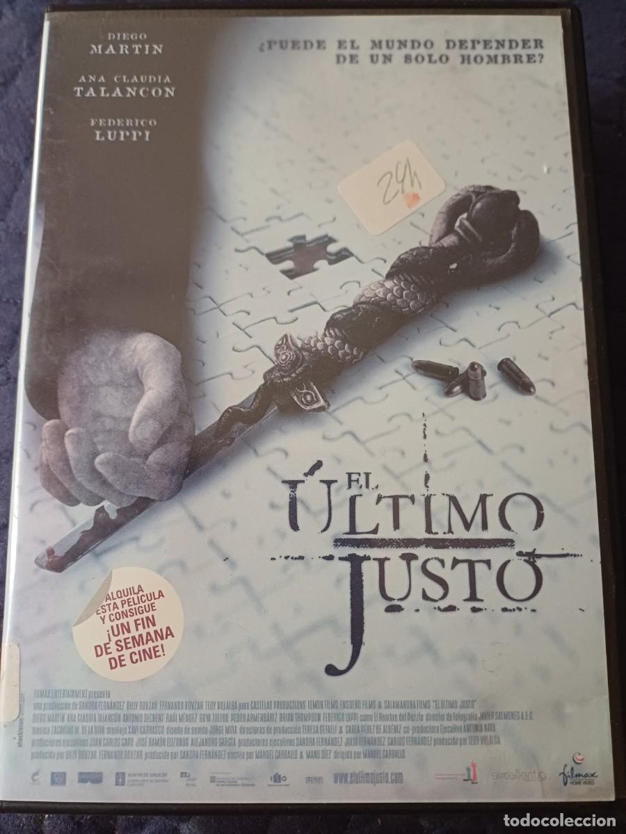 Cine: El &uacute;ltimo justo. Diego Martin, Ana Claudia Talancon, Federico Luppi