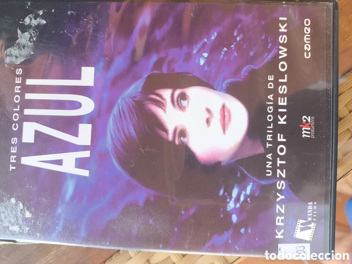 Cine: DVD de azul.lote.A.n.28
