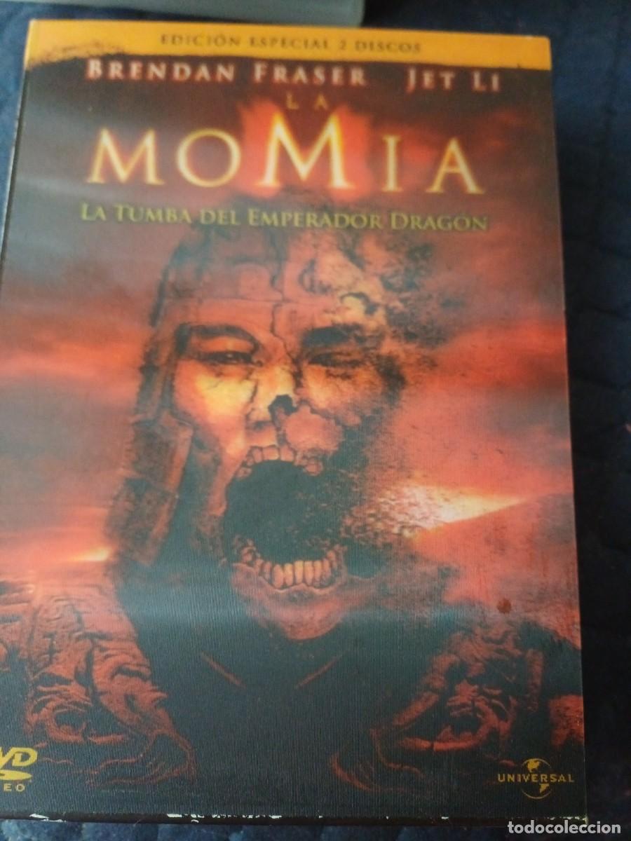 Cine: La momia. La tumba delemperadorDrag&oacute;n. Brendan Fraser, Jet Li, Maria Bello, Michelle Yeoh, Luke Ford