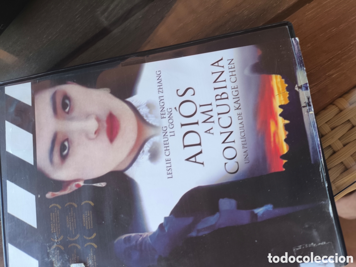 Cinema: DVD de adi&oacute;s a mi concubina.lote.A.n.34