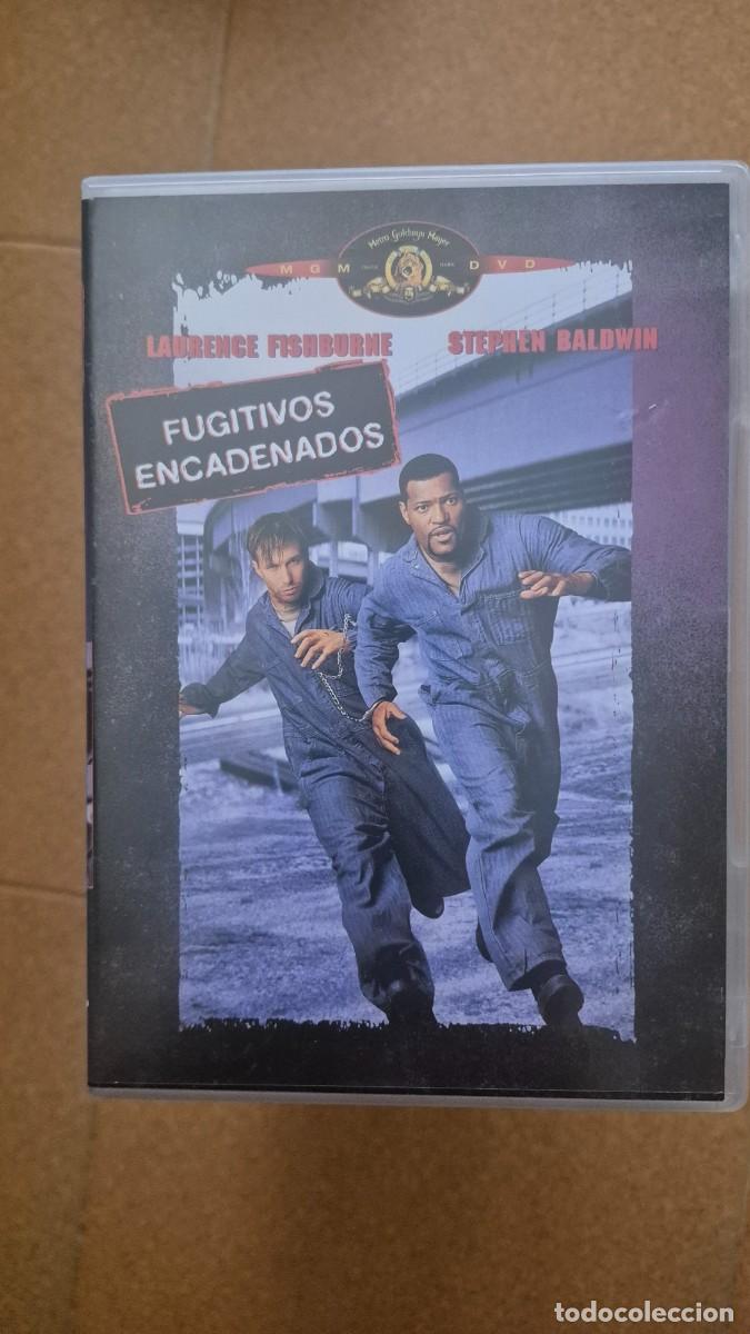 Cine: Fugitivos encadenados, dvd Kevin Hooks Laurence Fishburne Stephen Baldwin Salma Hayek