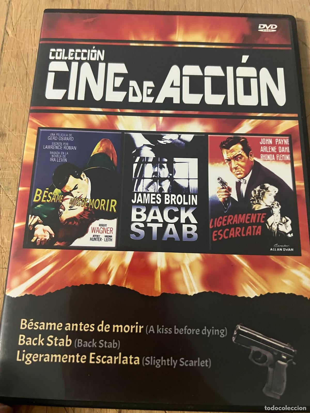 Kino: DVD. Besame antes de morir - Back Stab - Ligeramente escarlata
