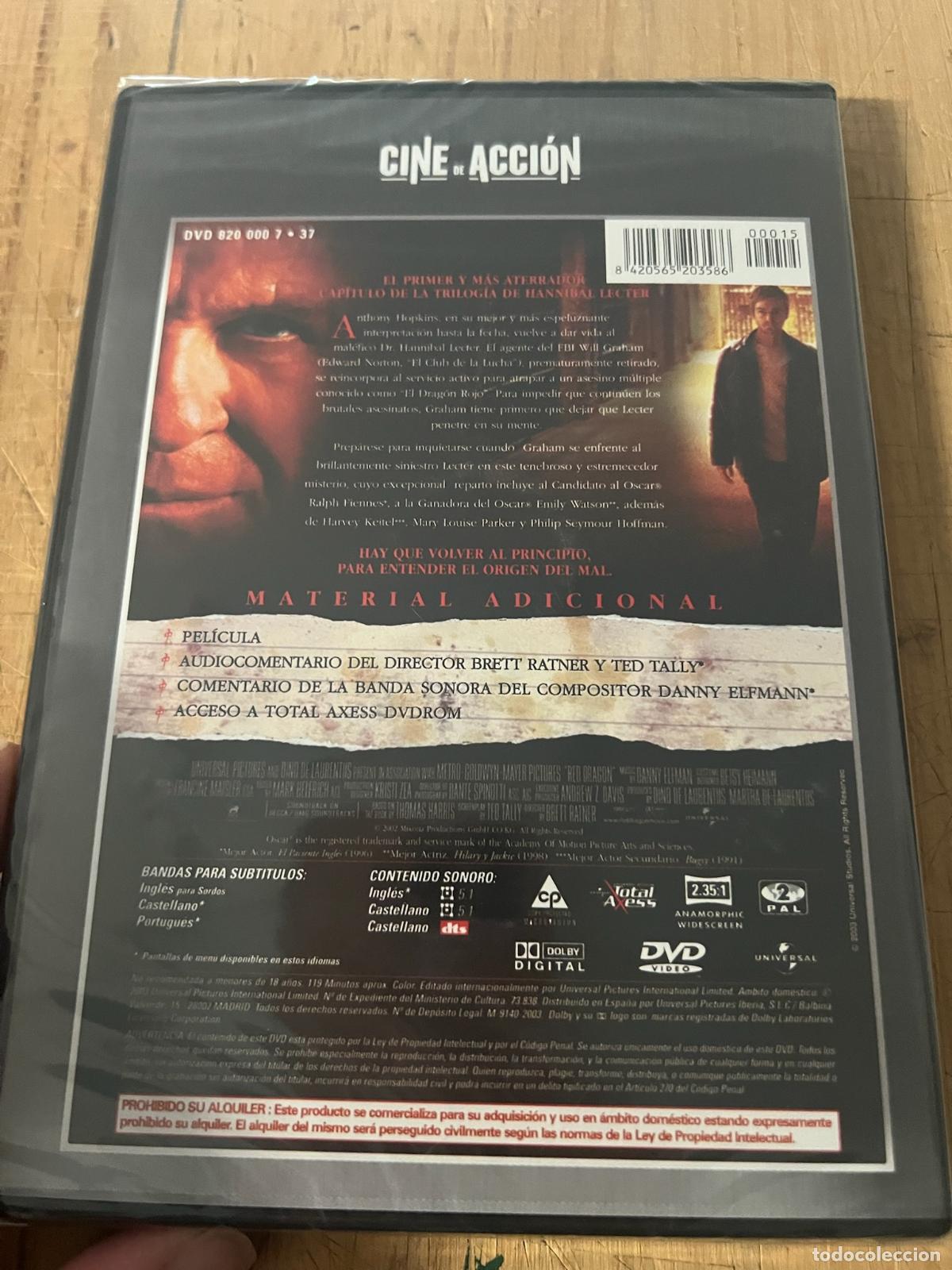 Cine: DVD. El dragon rojo - Foto 2