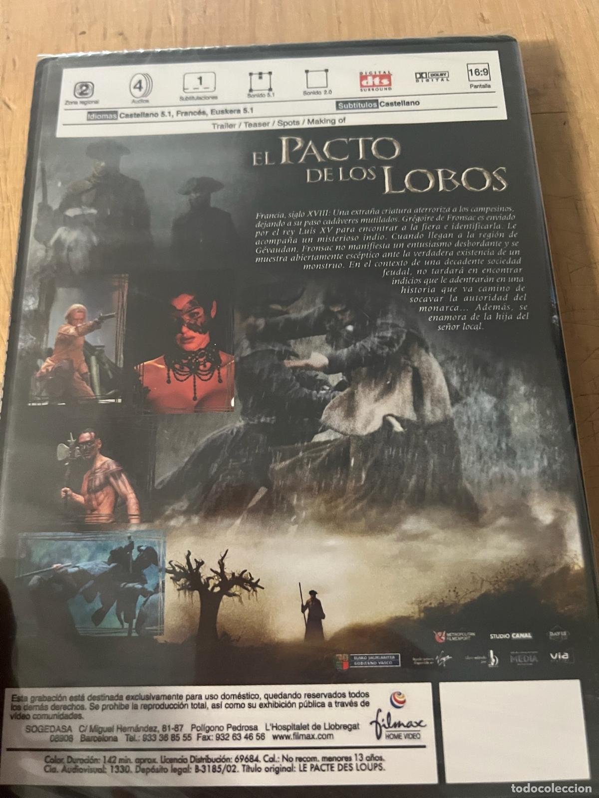 Cine: DVD. El pacto de los lobos - Foto 2