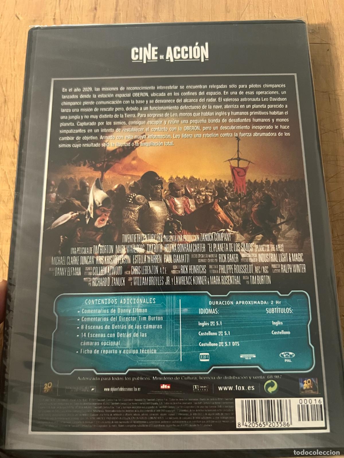Cine: DVD. El planeta de los simios - Foto 3