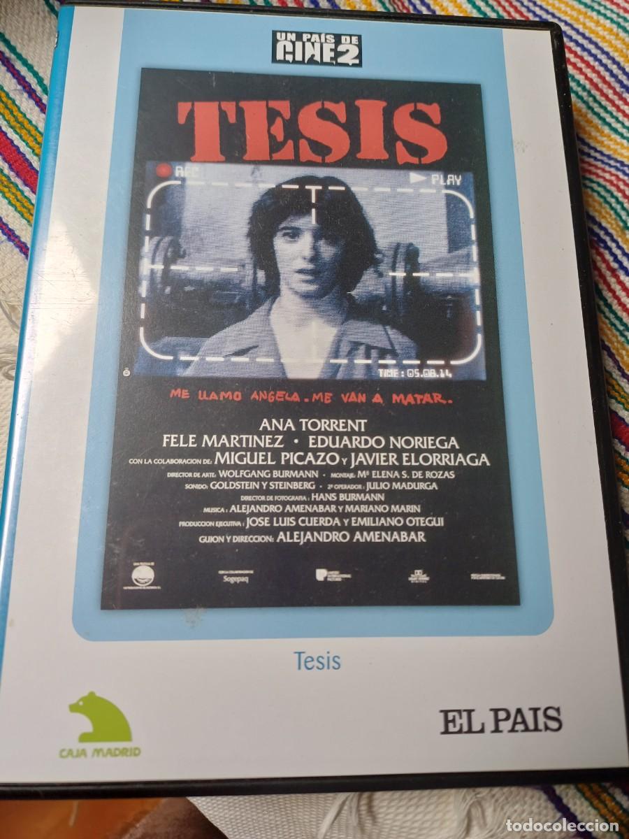 Cine: Tesis. De Alejandro Amenabar. Ana Torrent, Fele Mart&iacute;nez, Eduardo Noriega.