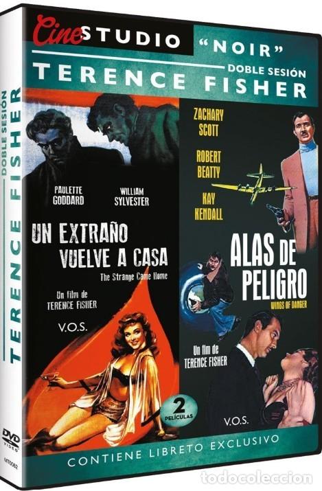 Cine: Un Extra&ntilde;o Vuelve a Casa-Alas de Peligro - Doble Sesi&oacute;n Terence Fisher DVD Como nuevo