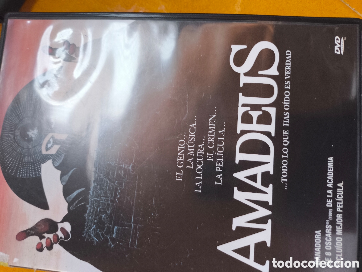 Cine: DVD de amadeus.lote.A.n.41