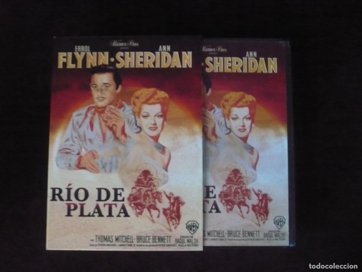 Cine: rio de plata - errol flynn y ann sheridan - dvd como nuevo