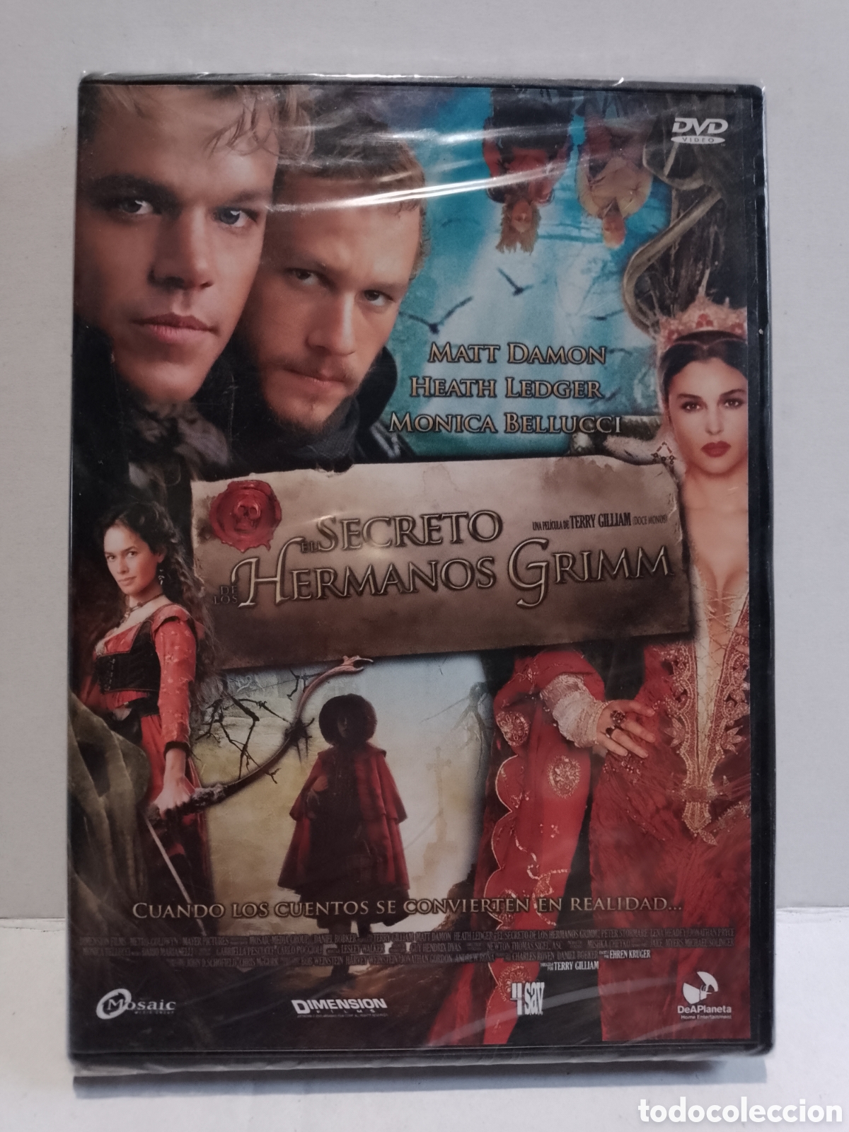Cine: EL SECRETO DE LOS HERMANOS GRIMM - DVD NUEVO PRECINTADO