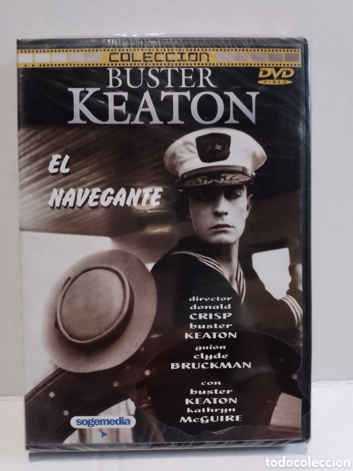 Cine: EL NAVEGANTE - BUSTER KEATON - DVD NUEVO PRECINTADO