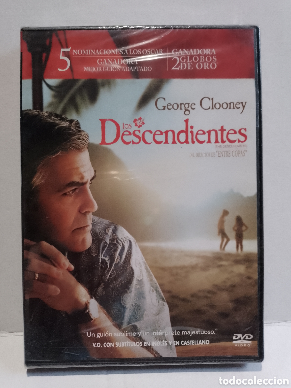 Cine: LOS DESCENDIENTES - GEORGE CLOONEY - DVD NUEVO PRECINTADO