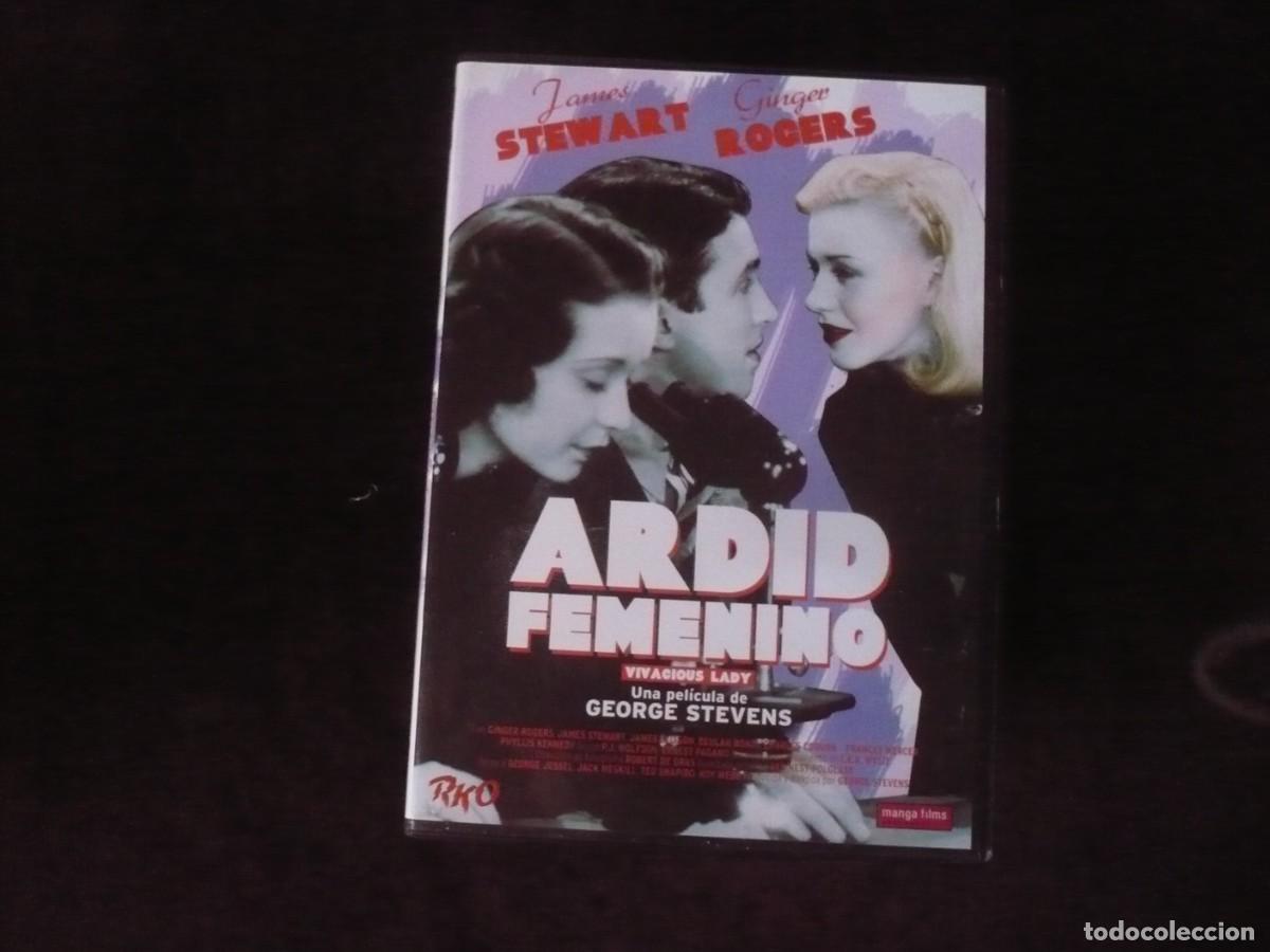Cine: ardid femenino - james stewart y ginger rogers - dvd casi como nuevo