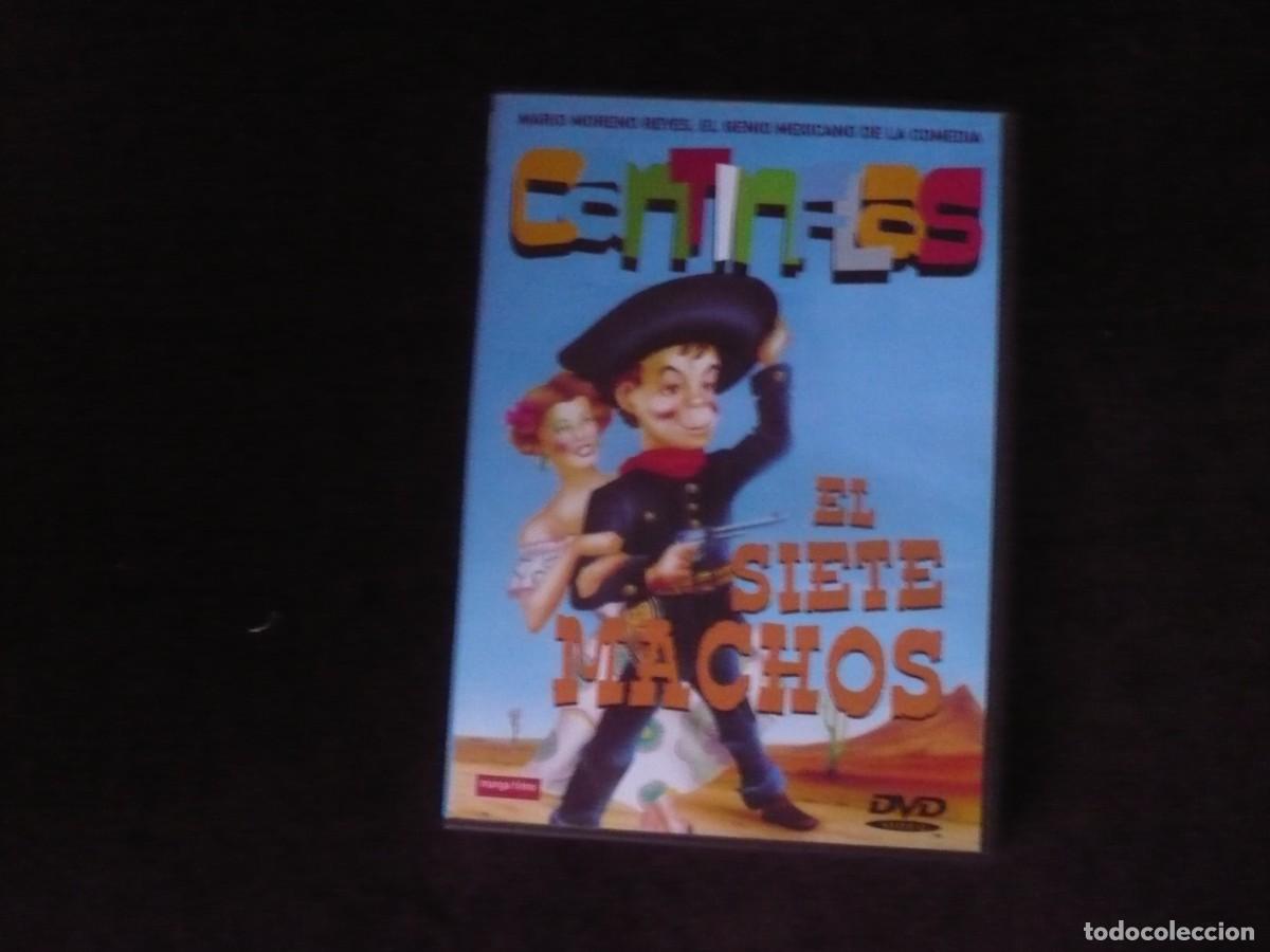 Cine: el siete machos - cantinflas - dvd como nuevo
