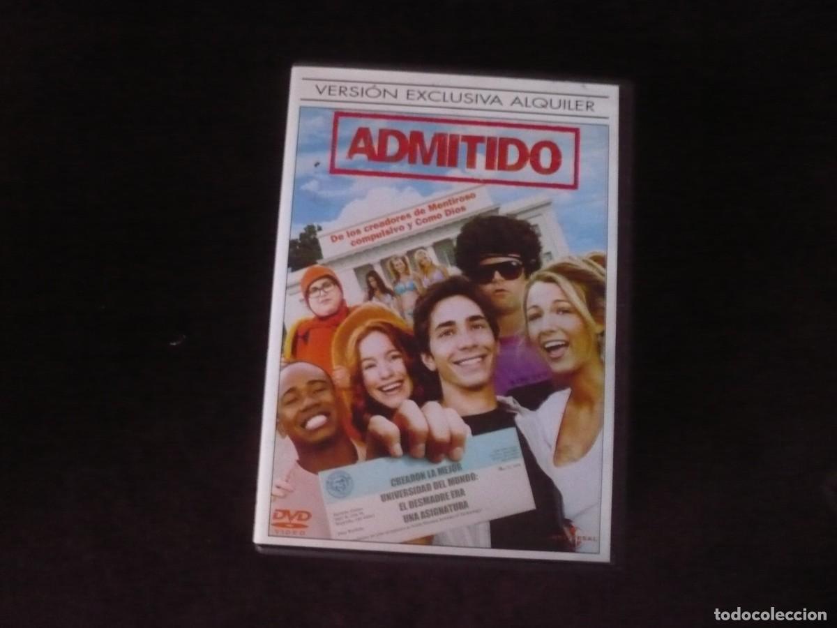 Cine: admitido - dvd casi como nuevo