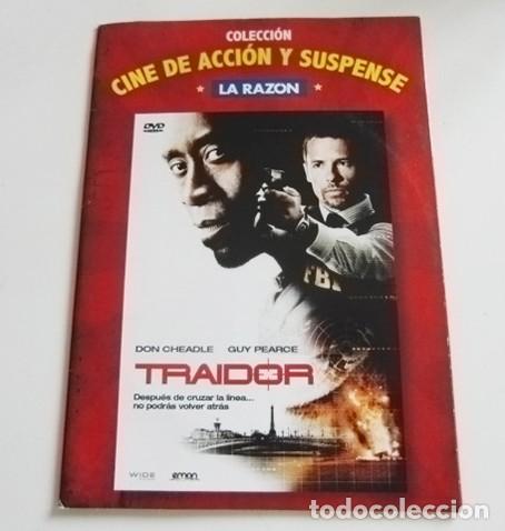 Cine: TRAIDOR - DVD - PEL&Iacute;CULA DE SUSPENSE ACCI&Oacute;N - DON CHEADLE - GUY PEARCE - TERRORISMO - ISLAM