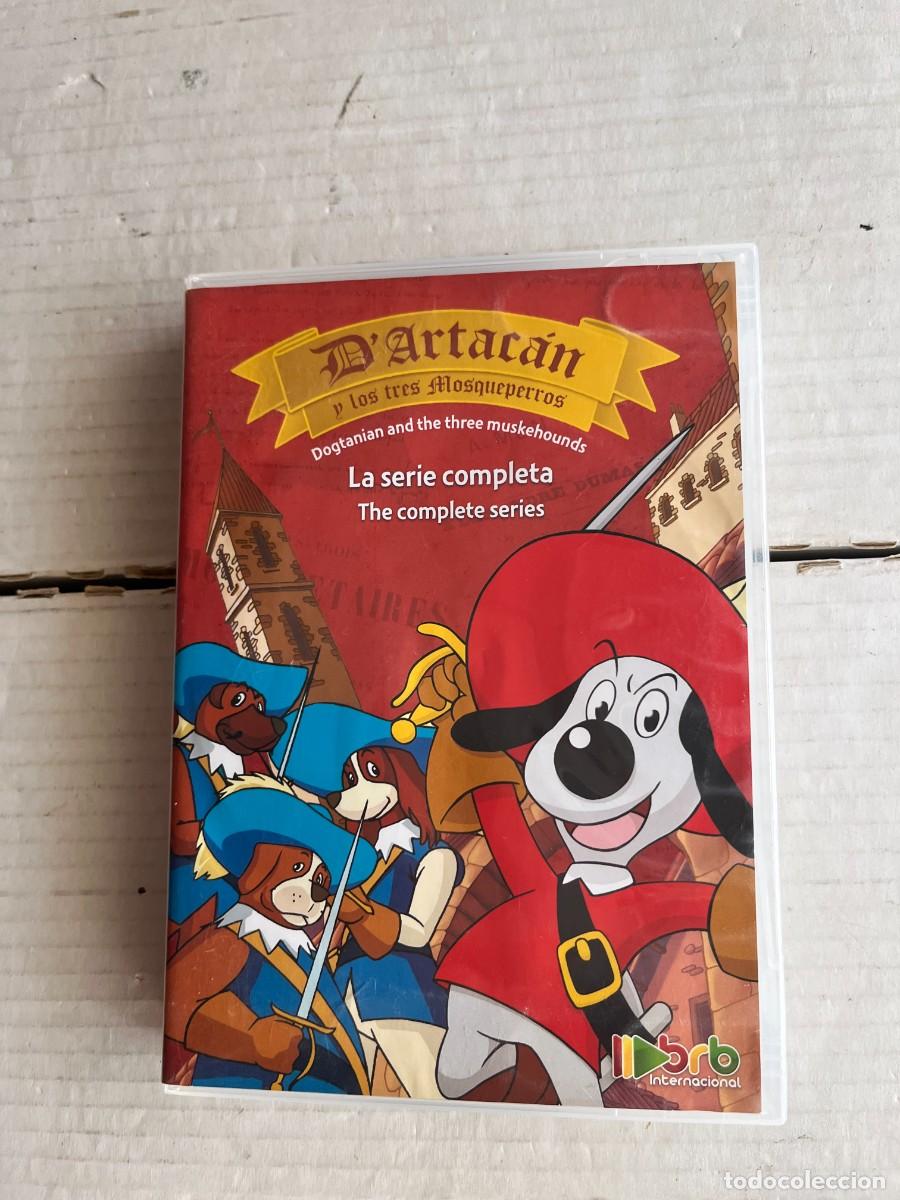 Cine: DARTACAN Y LOS TRES MOSQUEPERROS 5 DVDS 26 CAPITULOS DOGTANIAN MUSKEHOUNDS - DVD MUSICAL KREATEN
