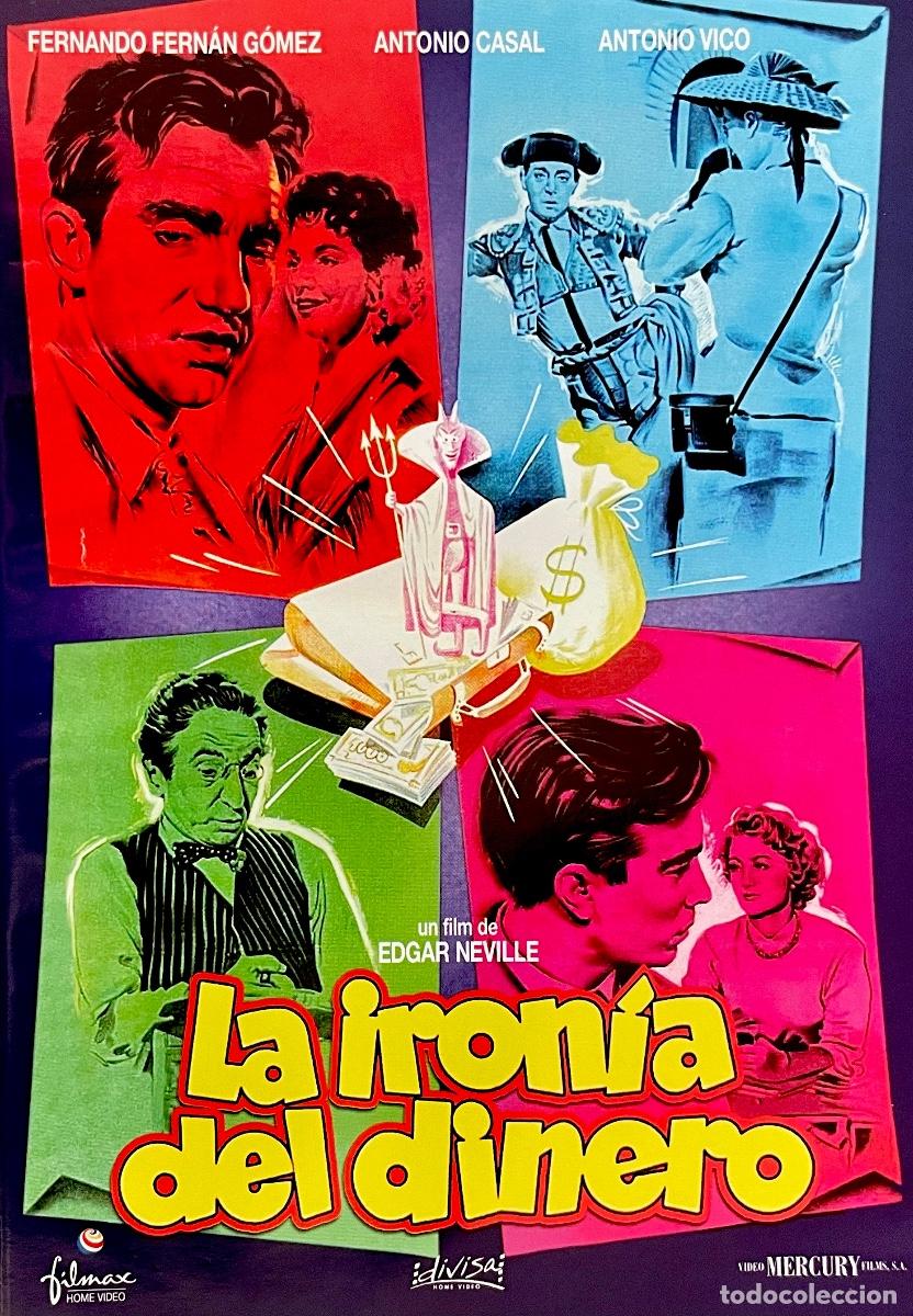 Cine: LA IRON&Iacute;A DEL DINERO. Fernando Fern&aacute;n G&oacute;mez. Guillermo Mar&iacute;n. Carmen de Lirio. Edgar Neville.