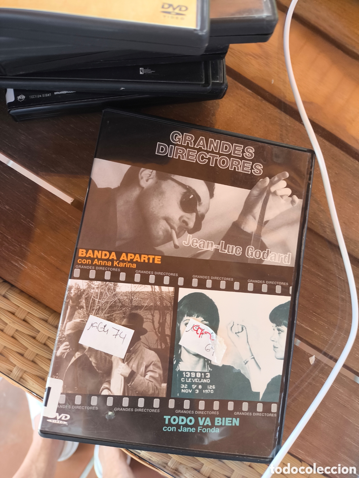 Cine: DVD de jean luc godard.lote.J.n.0091