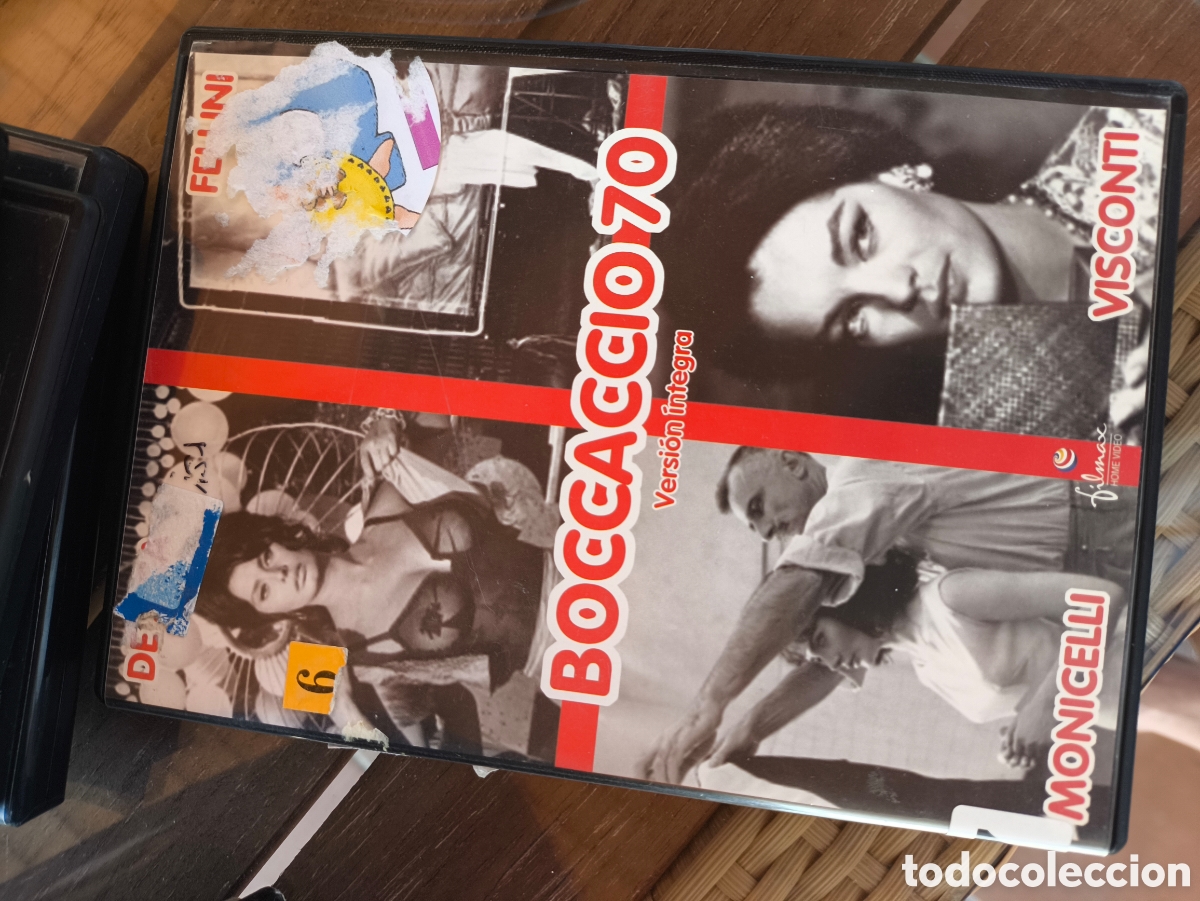 Cine: DVD de boccaccio70.lote.B.n.087